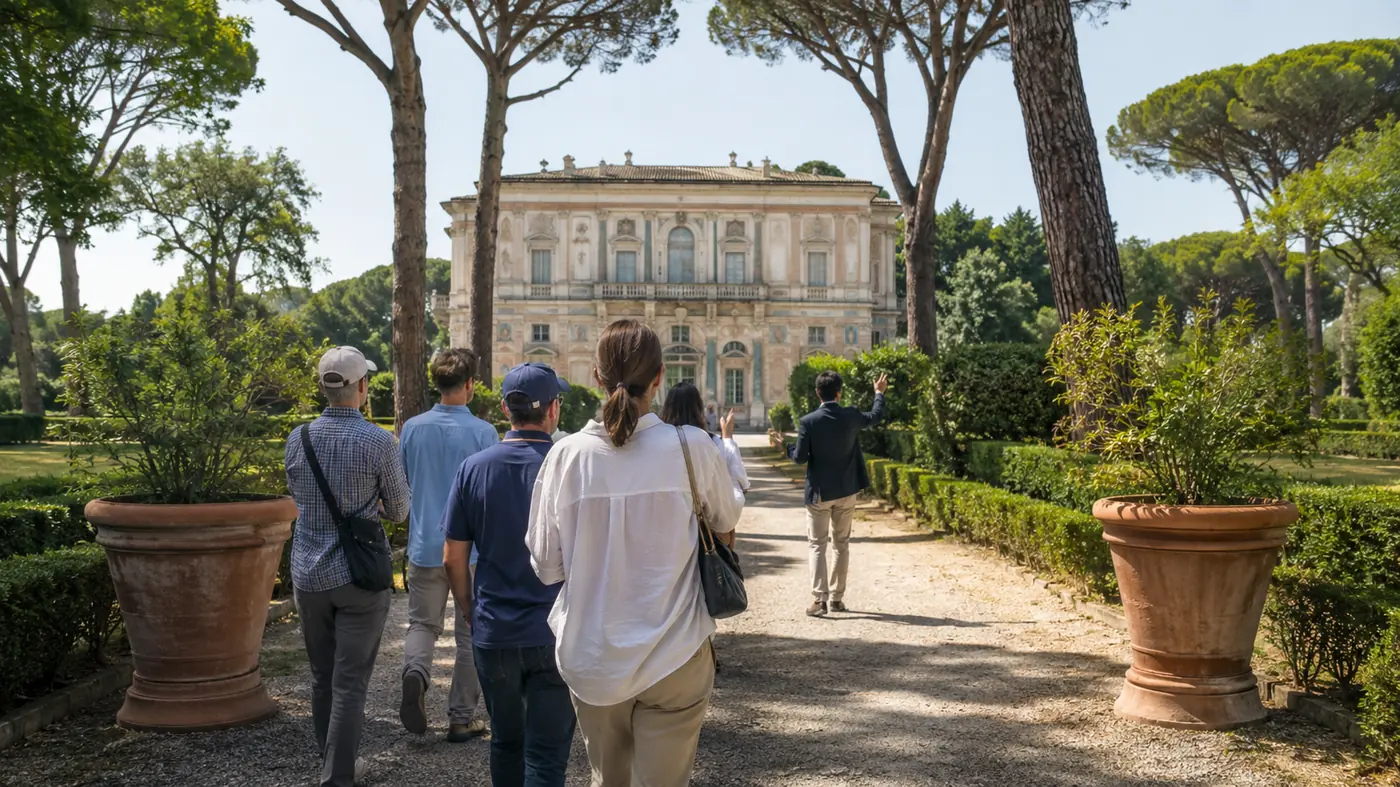 A guided visit fits inside the same two-hour shift as a ticket-only one